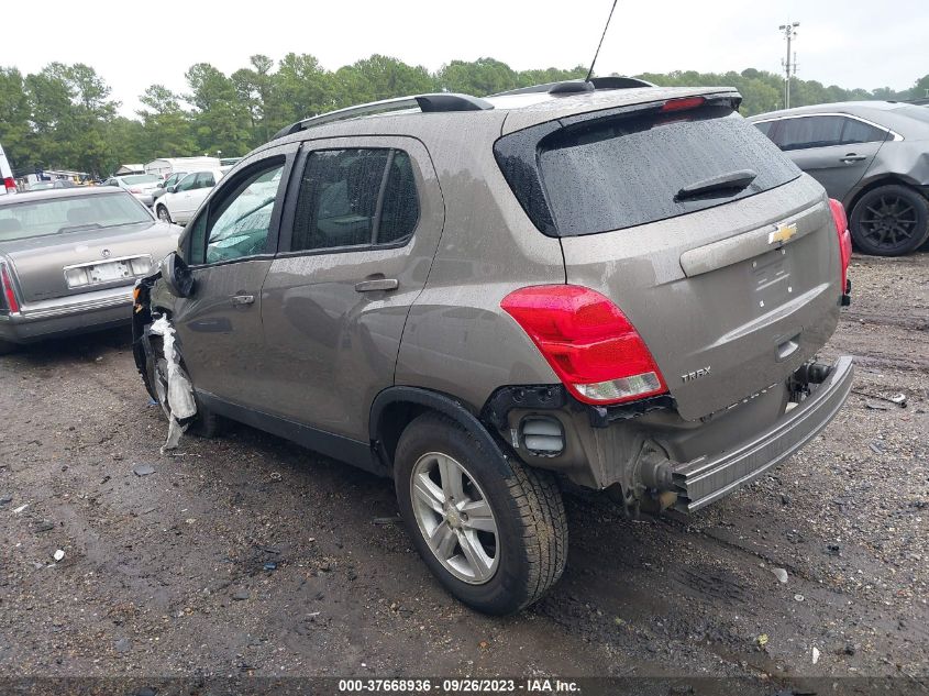 2021 CHEVROLET TRAX LT - KL7CJLSM9MB363433