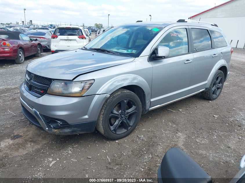 VIN 3C4PDDGG0JT504338 2018 DODGE JOURNEY CROSSROAD
