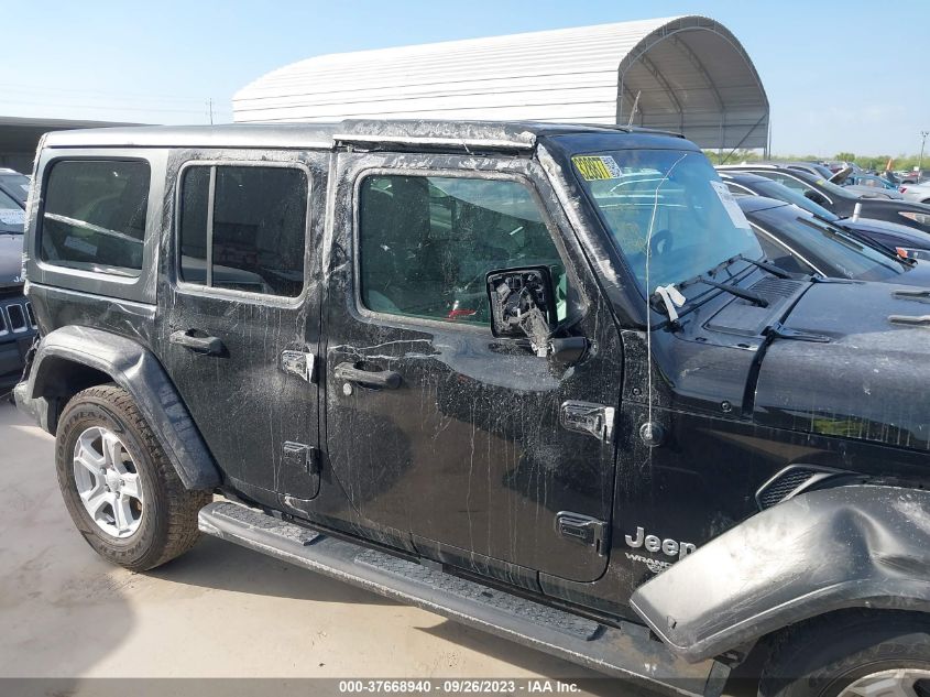 2019 JEEP WRANGLER UNLIMITED SPORT S - 1C4HJXDG6KW638981