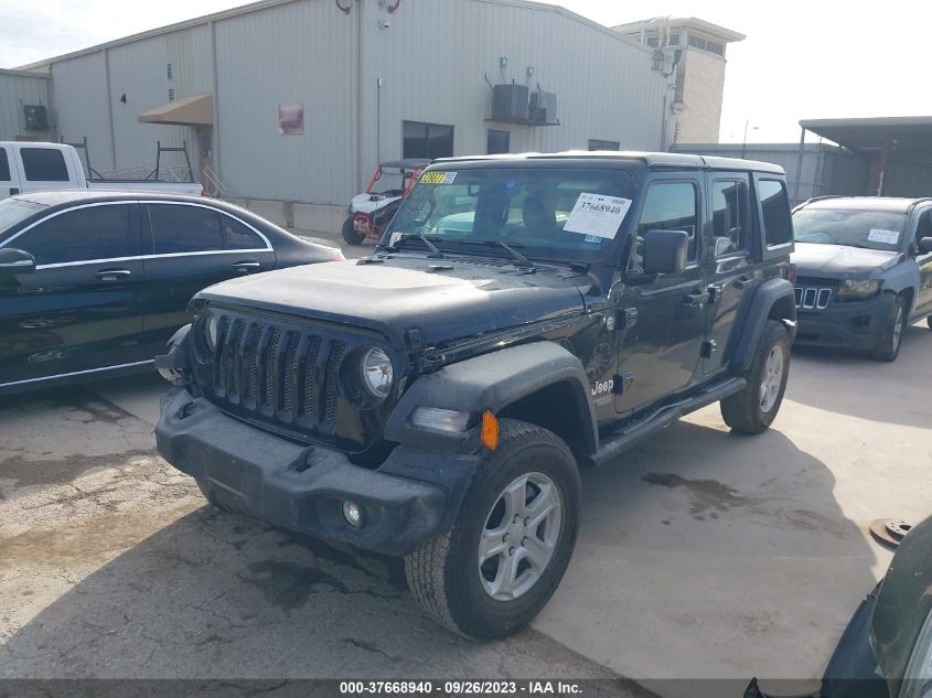 2019 JEEP WRANGLER UNLIMITED SPORT S - 1C4HJXDG6KW638981