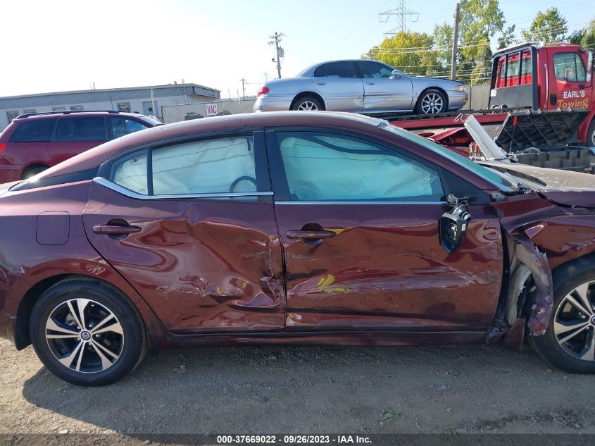 2022 NISSAN SENTRA SV - 3N1AB8CV1NY308489