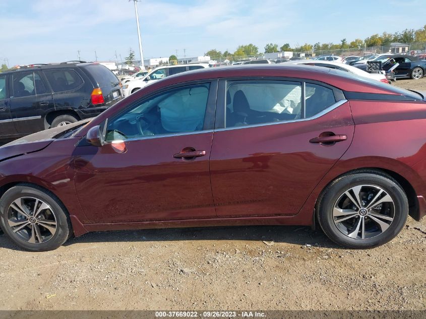 2022 NISSAN SENTRA SV - 3N1AB8CV1NY308489