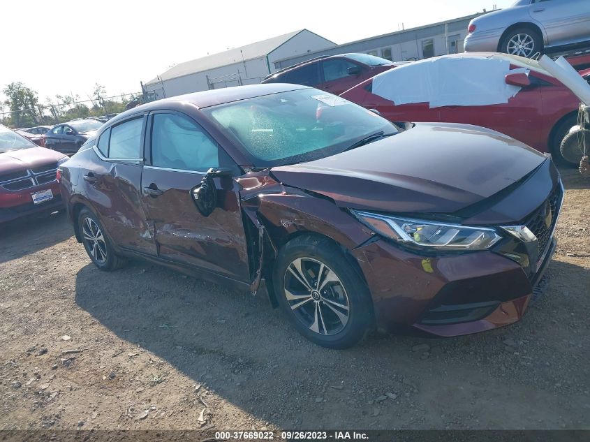 2022 NISSAN SENTRA SV - 3N1AB8CV1NY308489