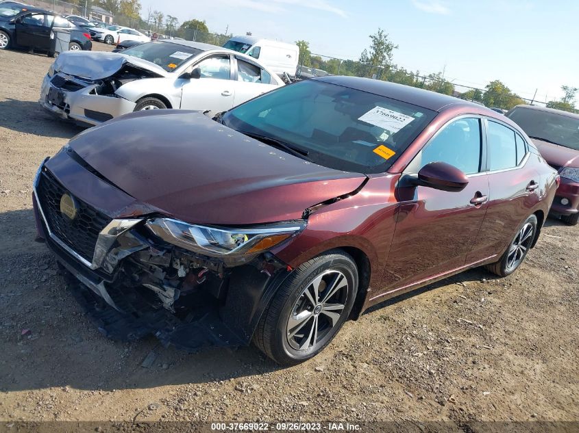 2022 NISSAN SENTRA SV - 3N1AB8CV1NY308489