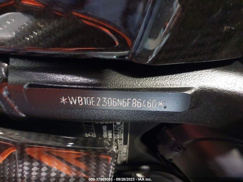 2022 BMW S 1000 RR - WB10E2306N6F86460