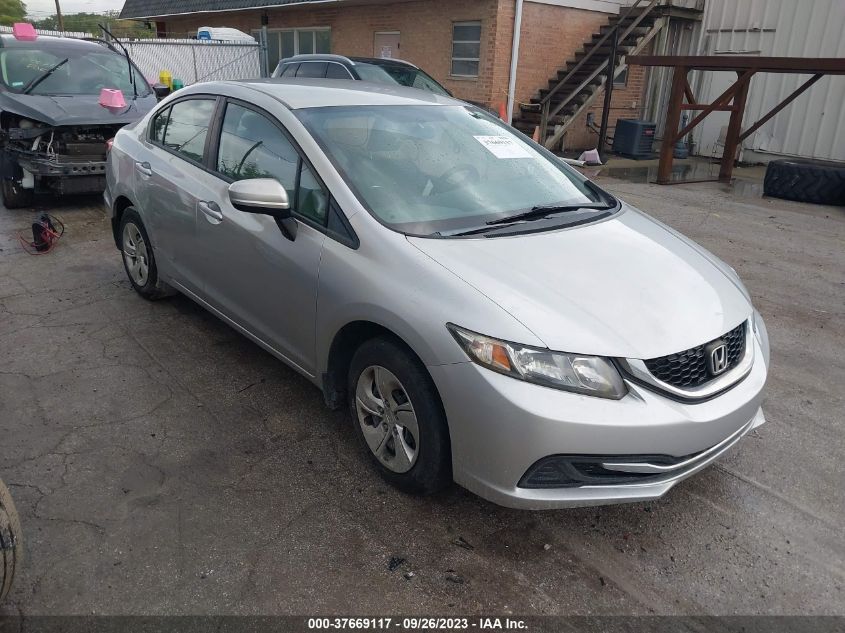 2014 HONDA CIVIC SEDAN LX - 19XFB2F58EE000796