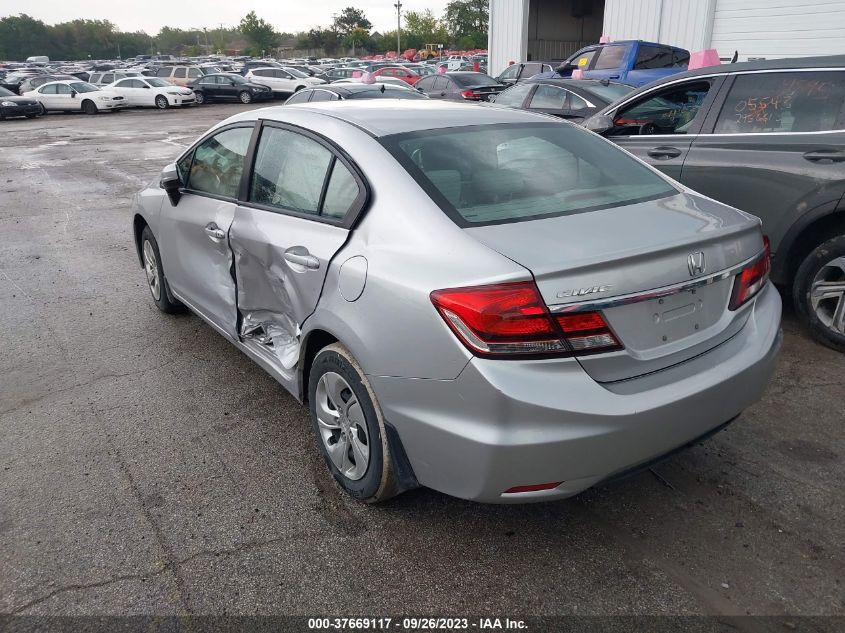 2014 HONDA CIVIC SEDAN LX - 19XFB2F58EE000796