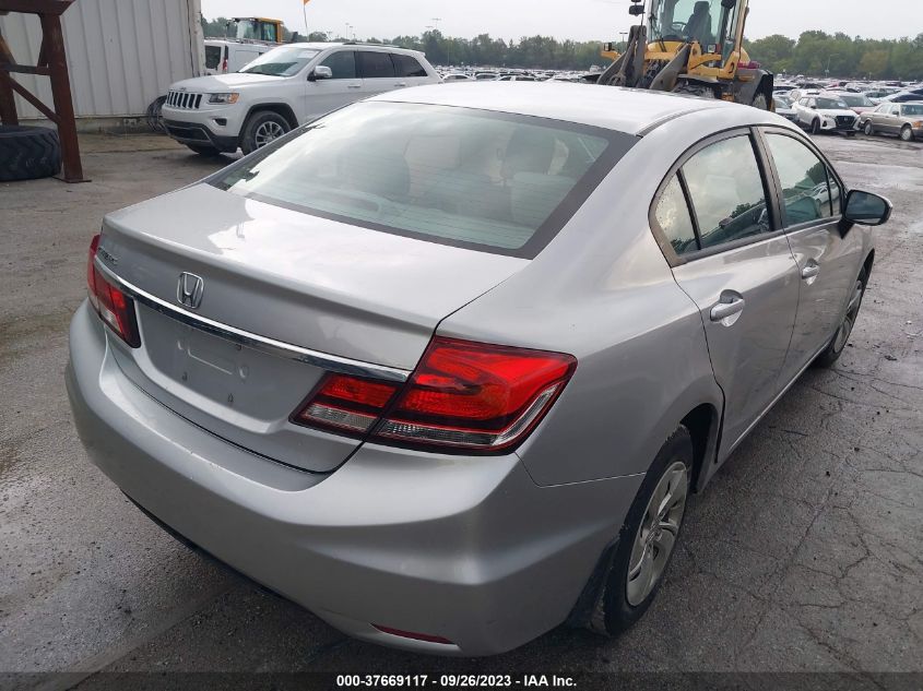 2014 HONDA CIVIC SEDAN LX - 19XFB2F58EE000796