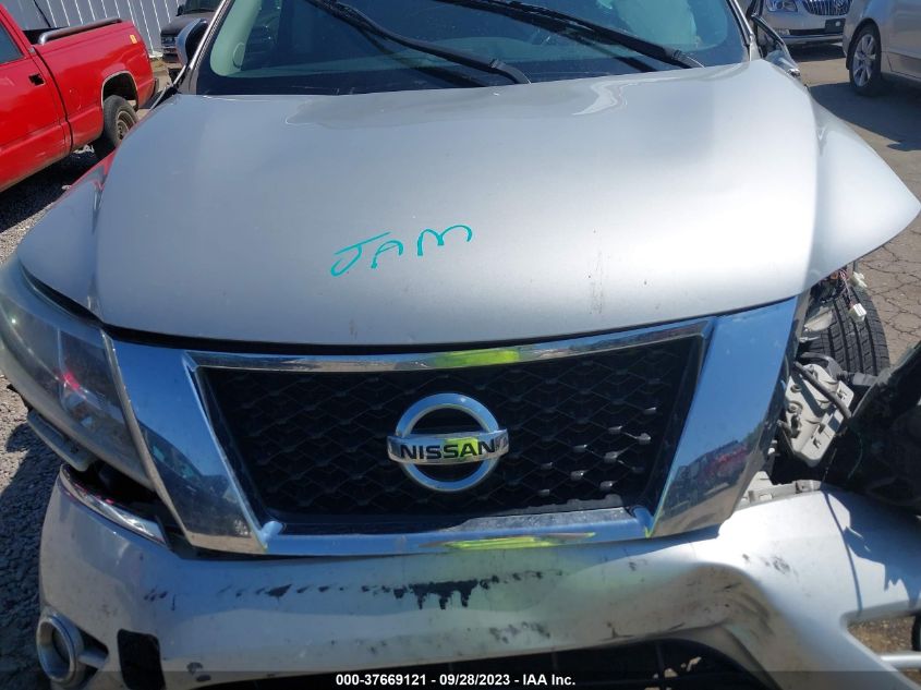 2015 NISSAN PATHFINDER SL - 5N1AR2MN9FC658611