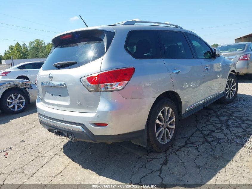 2015 NISSAN PATHFINDER SL - 5N1AR2MN9FC658611