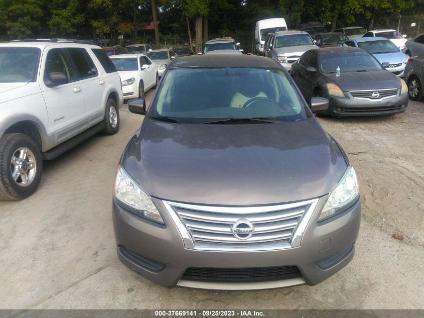 2015 NISSAN SENTRA SR/SL/S/SV/FE+ S - 3N1AB7AP4FL648314