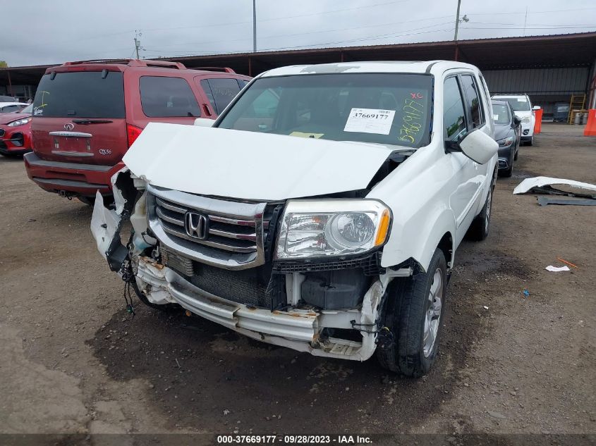 2013 HONDA PILOT EX-L - 5FNYF4H50DB006753