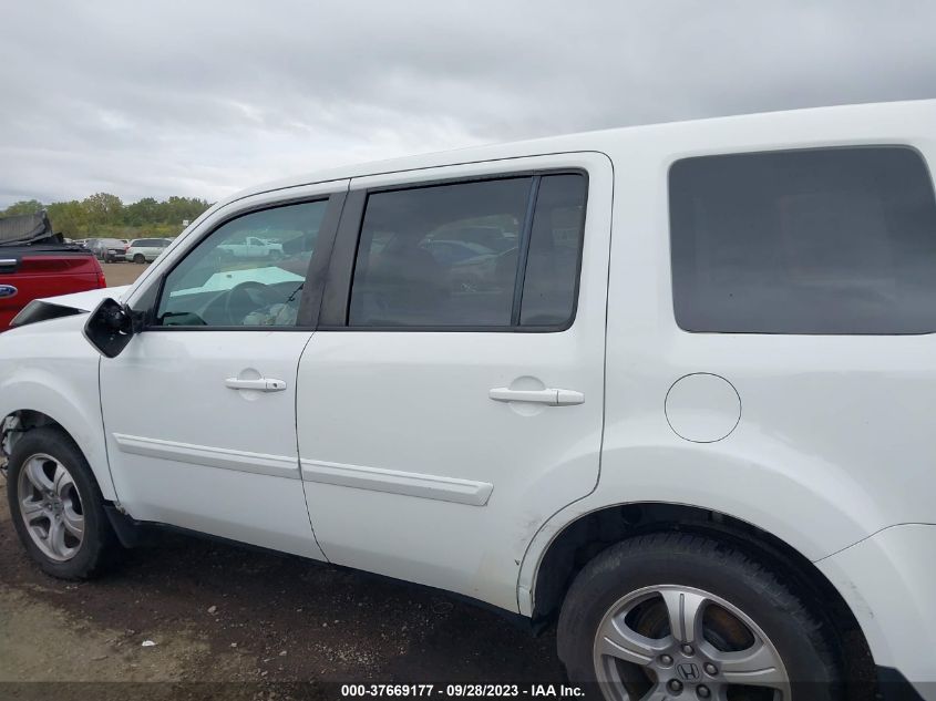 2013 HONDA PILOT EX-L - 5FNYF4H50DB006753