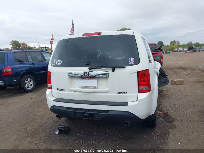 2013 HONDA PILOT EX-L - 5FNYF4H50DB006753