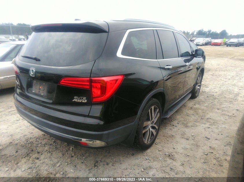 VIN 5FNYF6H09HB074233 2017 HONDA PILOT ELITE