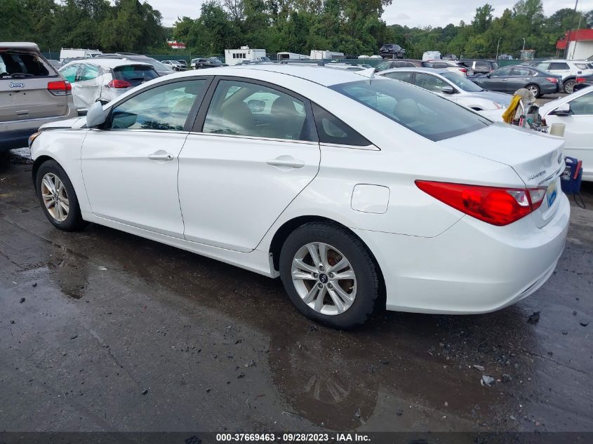 2013 HYUNDAI SONATA GLS - 5NPEB4AC0DH558553