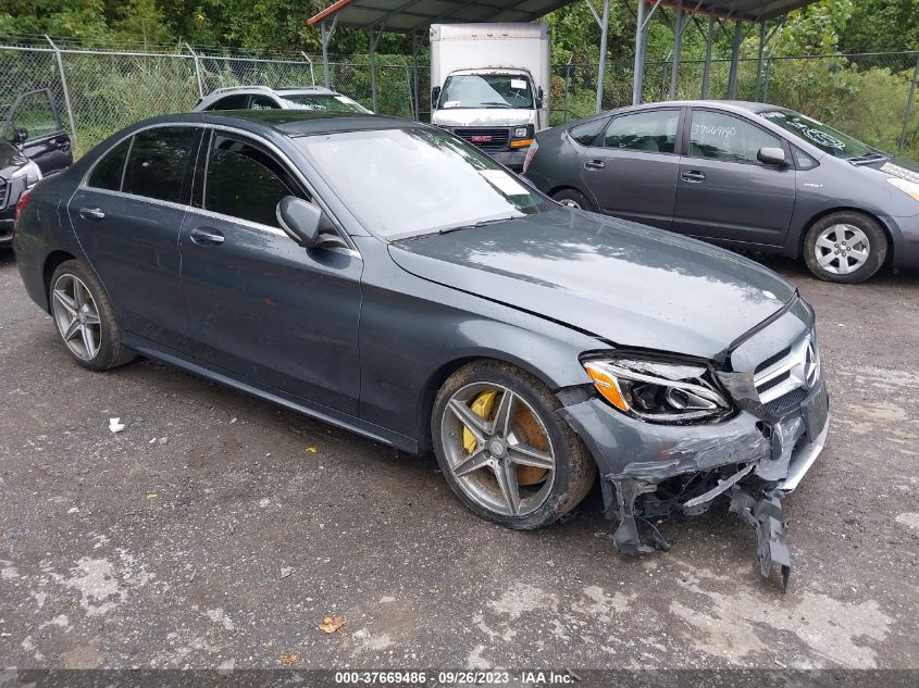 2015 MERCEDES-BENZ C 300 SPORT/LUXURY/ - 55SWF4JBXFU056262