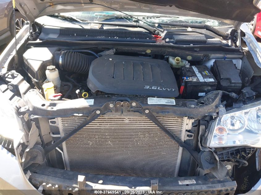 2016 DODGE GRAND CARAVAN SXT - 2C4RDGCG1GR323700
