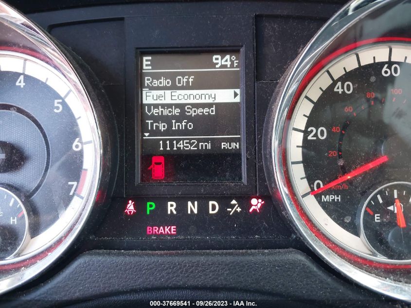 2016 DODGE GRAND CARAVAN SXT - 2C4RDGCG1GR323700