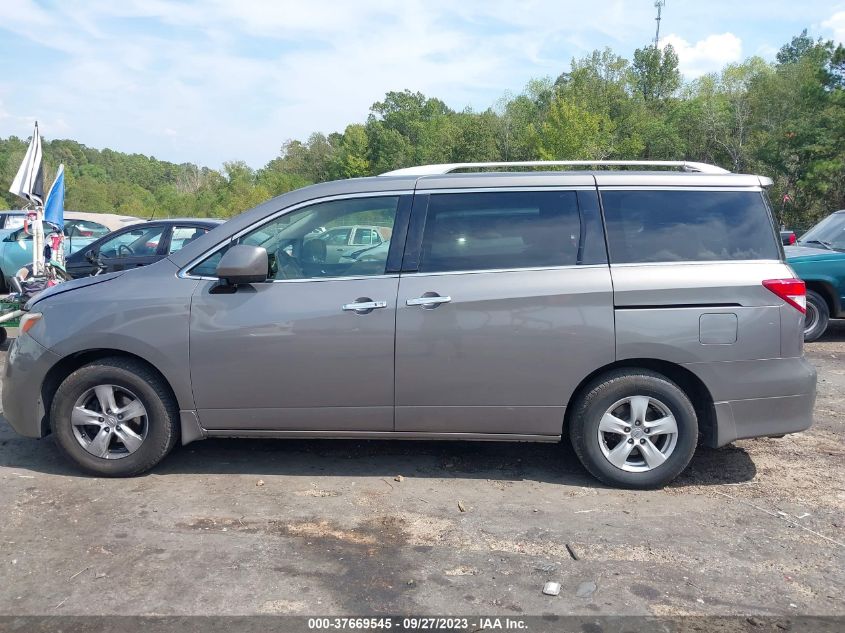 2015 NISSAN QUEST S/SV/SL/PLATINUM - JN8AE2KP4F9131338