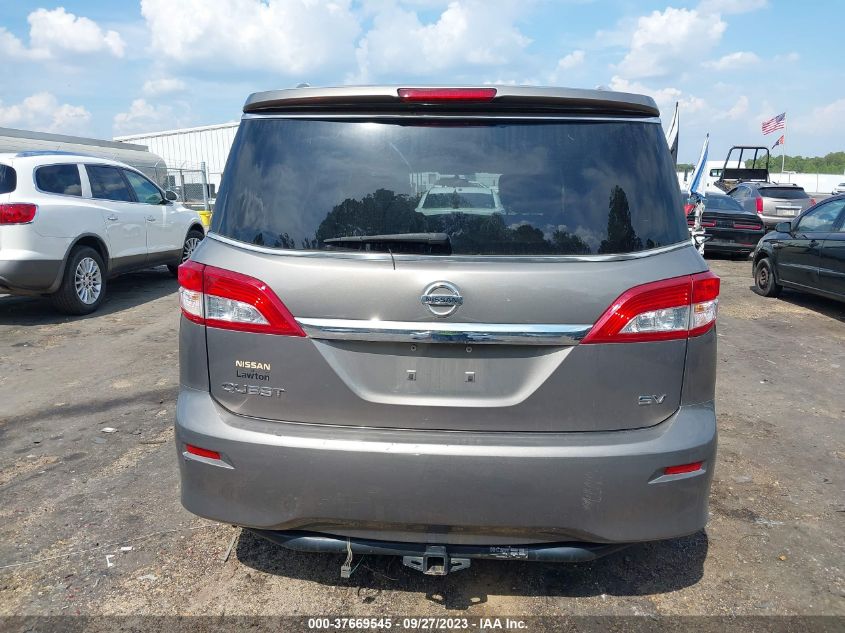 2015 NISSAN QUEST S/SV/SL/PLATINUM - JN8AE2KP4F9131338