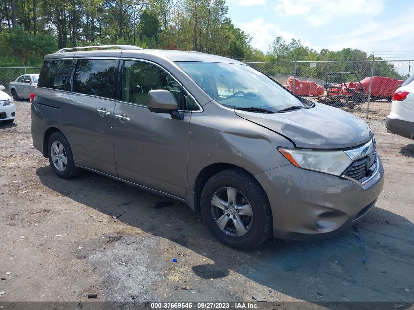 2015 NISSAN QUEST S/SV/SL/PLATINUM - JN8AE2KP4F9131338