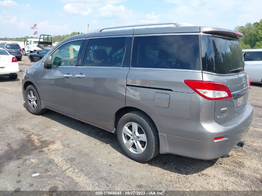 2015 NISSAN QUEST S/SV/SL/PLATINUM - JN8AE2KP4F9131338