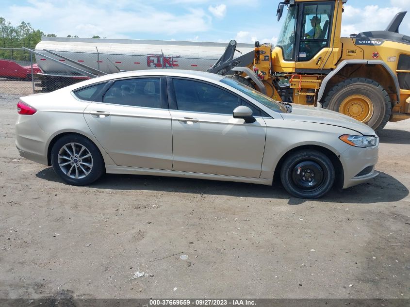 2017 FORD FUSION SE - 3FA6P0H73HR186464