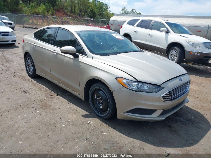 2017 FORD FUSION SE - 3FA6P0H73HR186464