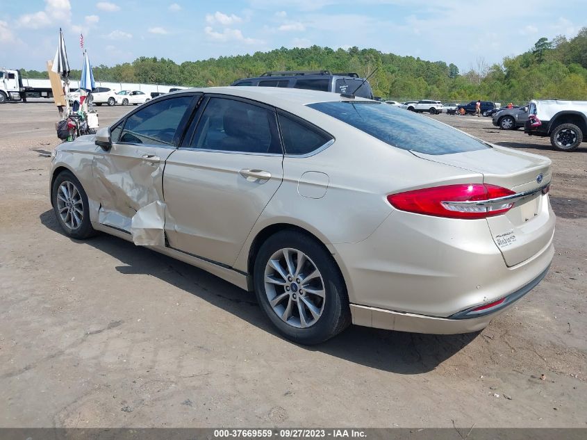 2017 FORD FUSION SE - 3FA6P0H73HR186464