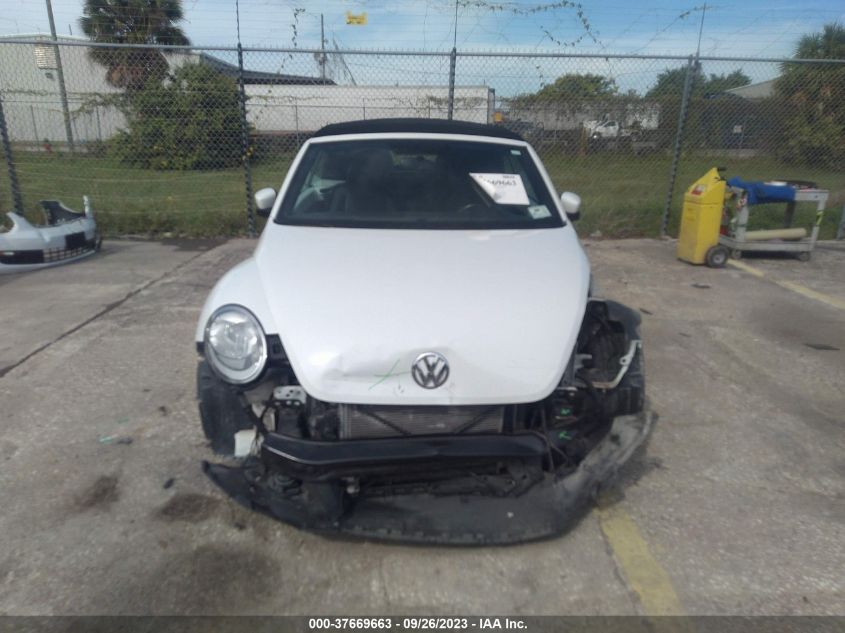 2015 VOLKSWAGEN BEETLE CONVERTIBLE 1.8T W/TECH 3VW507AT1FM805452