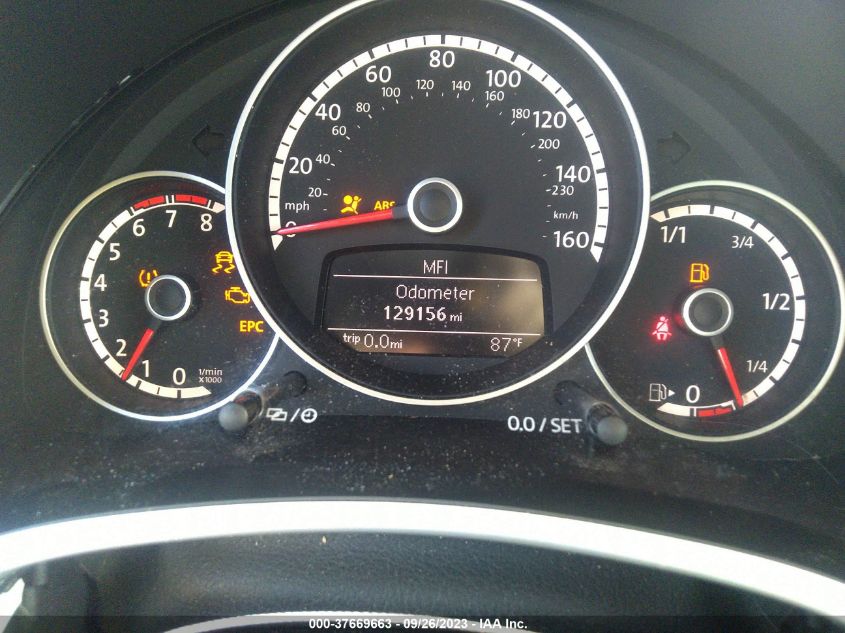 2015 VOLKSWAGEN BEETLE CONVERTIBLE 1.8T W/TECH 3VW507AT1FM805452