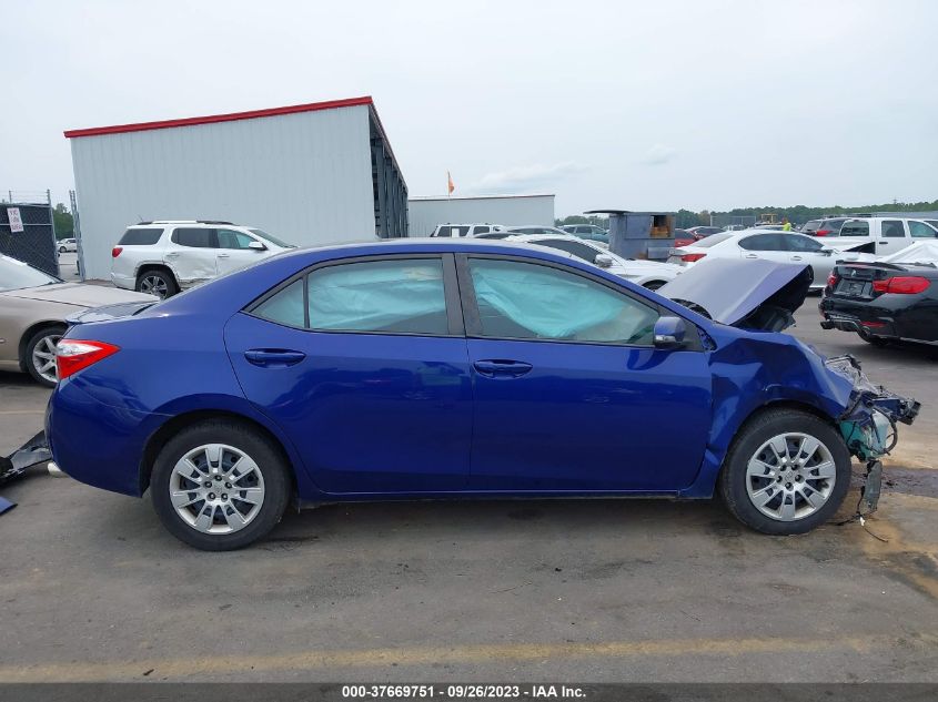 2014 TOYOTA COROLLA L/LE/S/S PLUS/LE PLUS - 2T1BURHE7EC035147