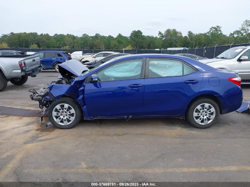 2014 TOYOTA COROLLA L/LE/S/S PLUS/LE PLUS - 2T1BURHE7EC035147