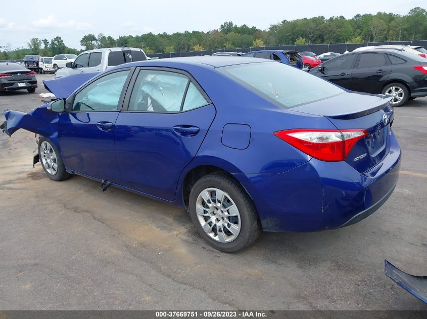 2014 TOYOTA COROLLA L/LE/S/S PLUS/LE PLUS - 2T1BURHE7EC035147