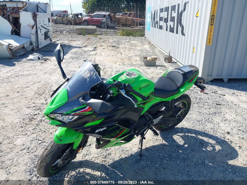 VIN ML5EXER11PDAB0476 2023 KAWASAKI EX650 R