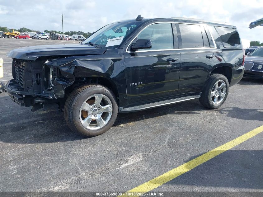 2019 CHEVROLET TAHOE K1500 LT - 1GNSKBKC9KR354255