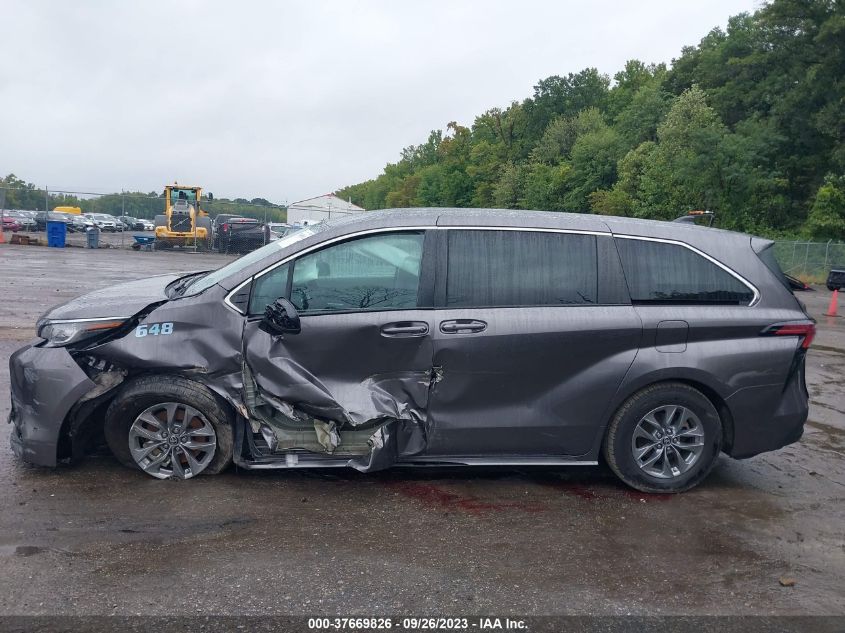 2021 TOYOTA SIENNA LE - 5TDKRKEC2MS029239