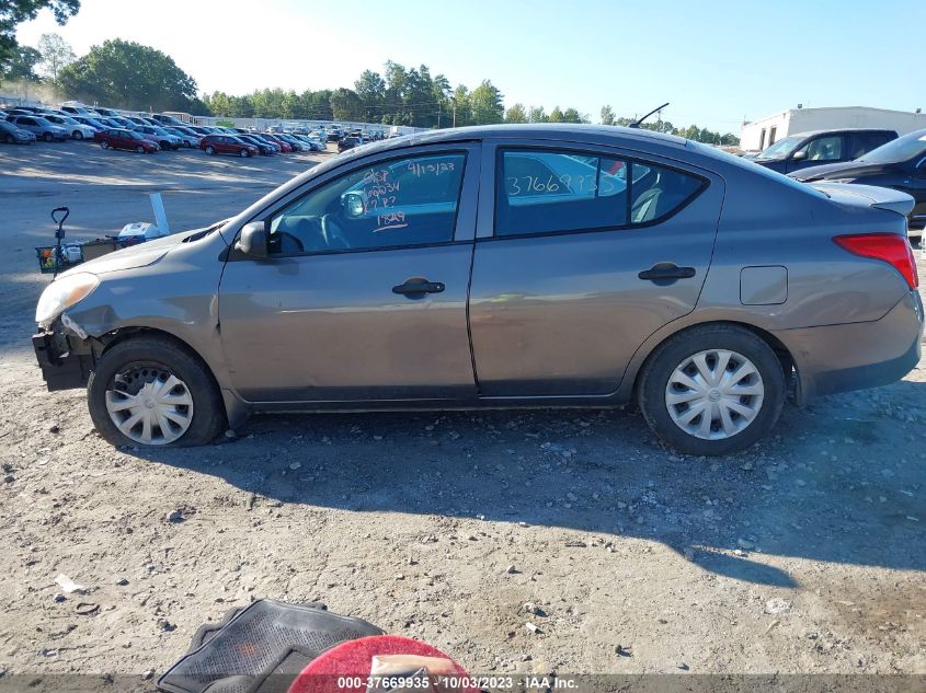 2014 NISSAN VERSA S PLUS - 3N1CN7AP2EL851829