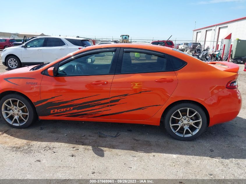 2015 DODGE DART SXT - 1C3CDFBB2FD252941