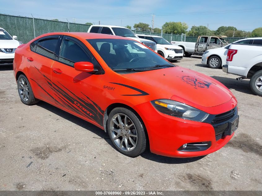 2015 DODGE DART SXT - 1C3CDFBB2FD252941