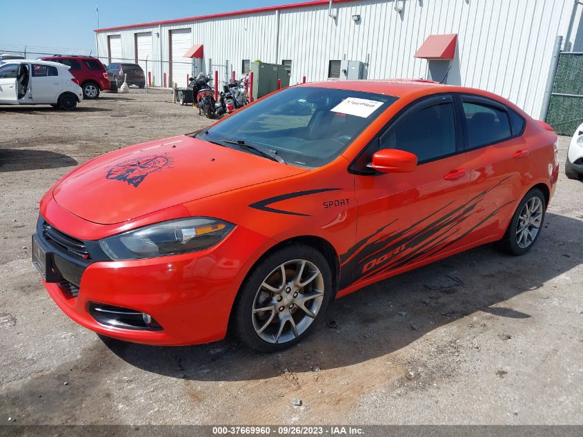 2015 DODGE DART SXT - 1C3CDFBB2FD252941