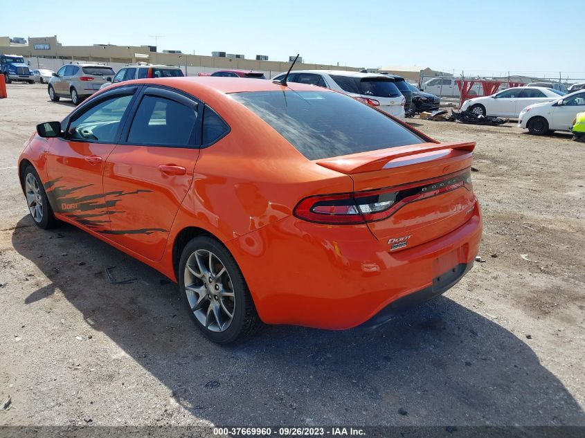 2015 DODGE DART SXT - 1C3CDFBB2FD252941