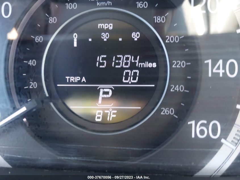 2015 HONDA ACCORD SEDAN EX-L - 1HGCR2F87FA238850