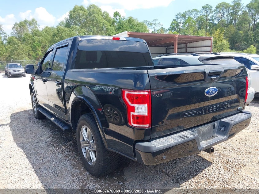 VIN 1FTEW1EP6JFB51181 2018 FORD F-150 XL/XLT/LARIAT