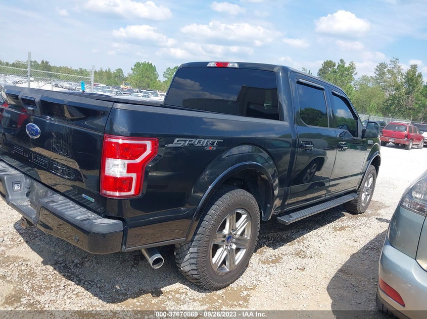 VIN 1FTEW1EP6JFB51181 2018 FORD F-150 XL/XLT/LARIAT
