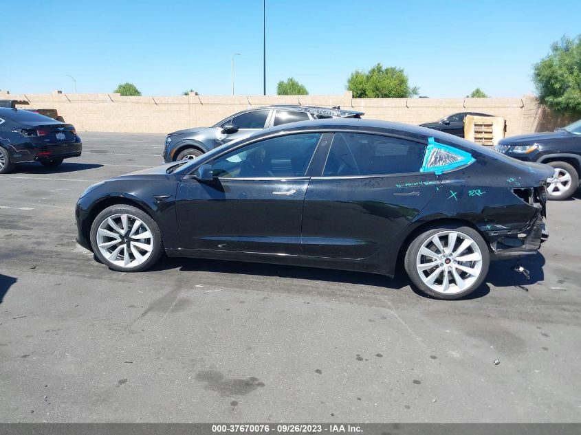 2018 TESLA MODEL 3 RANGE BATTERY - 5YJ3E1EA9JF011927