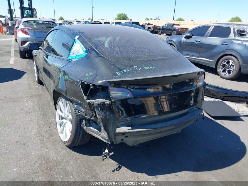 2018 TESLA MODEL 3 RANGE BATTERY - 5YJ3E1EA9JF011927