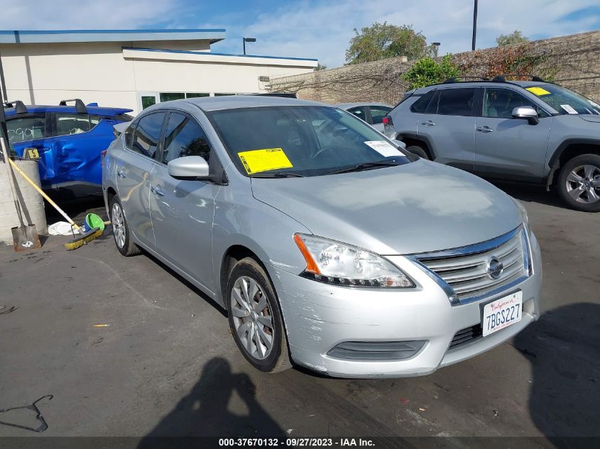 2013 NISSAN SENTRA SV - 3N1AB7AP8DL737316