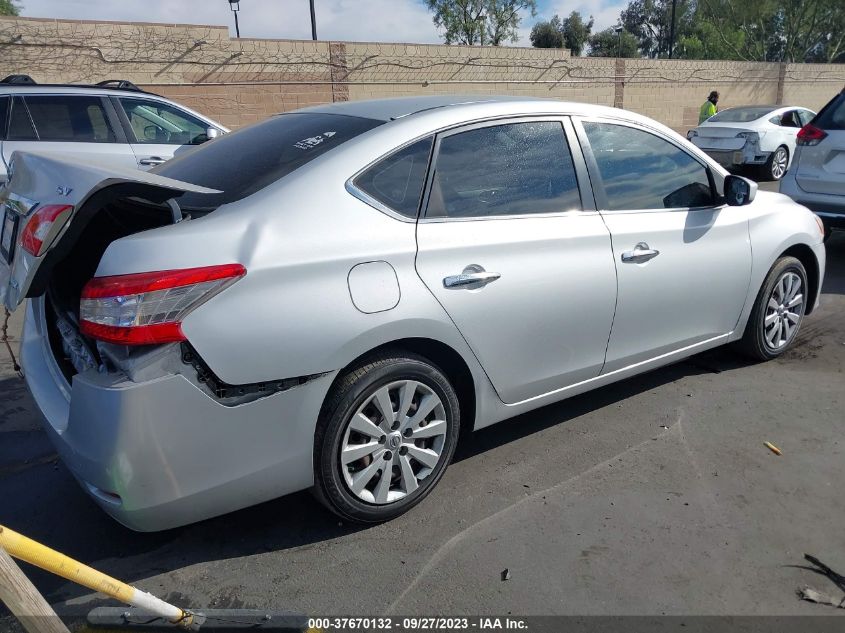 2013 NISSAN SENTRA SV - 3N1AB7AP8DL737316